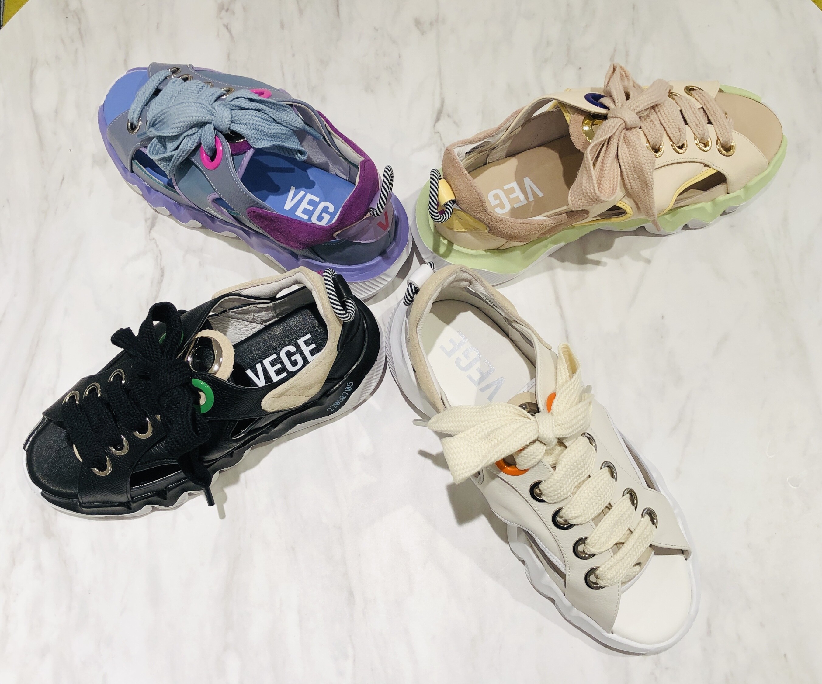 Q GOODS Parts&Shoes|〈VEGE（ベジ）〉の新作スニーカーサンダル| 渋谷
