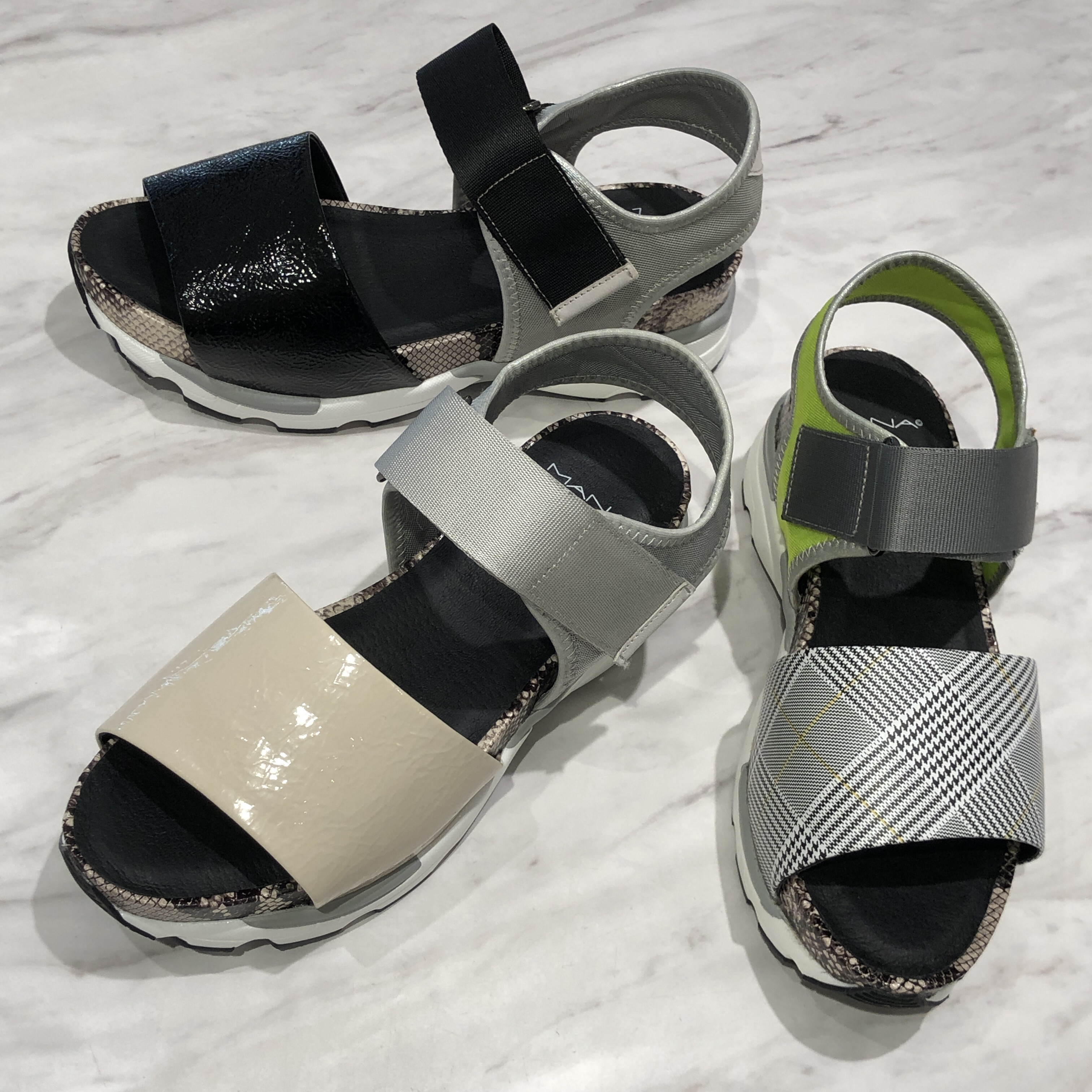 Q GOODS Parts&Shoes|〈MANA〉のスポーツサンダルで夏のコーディネート
