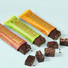 新しく販売される、ミニバータイプのチョコレート３種
