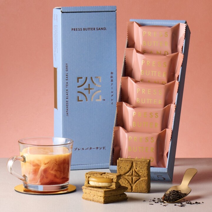 バターサンド〈和紅茶アールグレイ〉 税込1,512円