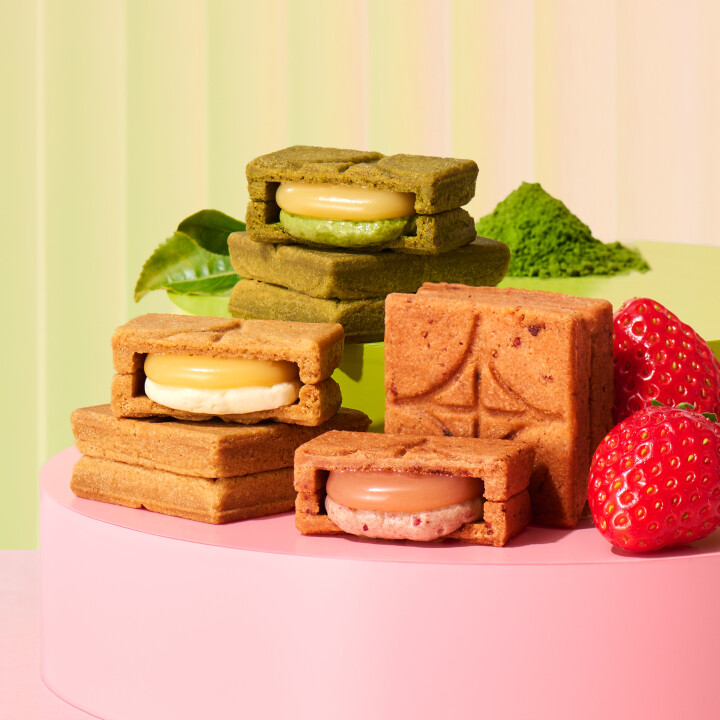 バターサンド ×2
バターサンド〈宇治抹茶〉×2
バターサンド〈贅沢いちご〉×2