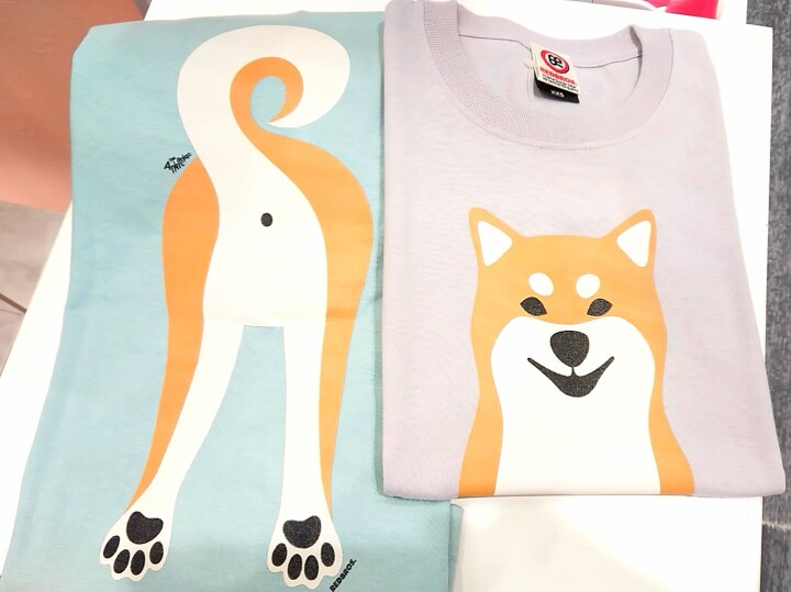 「柴犬Tシャツ」2色
￥2,970(税込)
サイズ
XXS. XS. S. M. L

