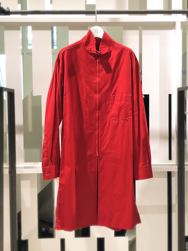 ファスナーシャツ ¥ 31,900 (tax in)